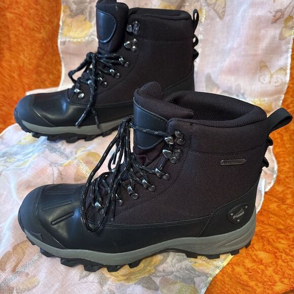 New Black Pacific Mountain Lumber/Hiking Boots‎ Size 8/Memory Foam/Thinsulate main image 7